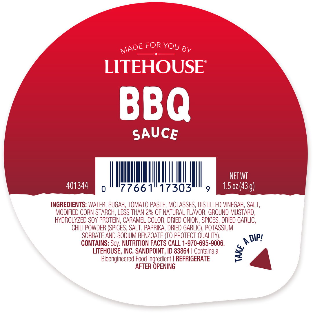 Made For You Shelf Stable Bbq Sauce Single Serve Cup-1.5 fl. oz.-48/Case