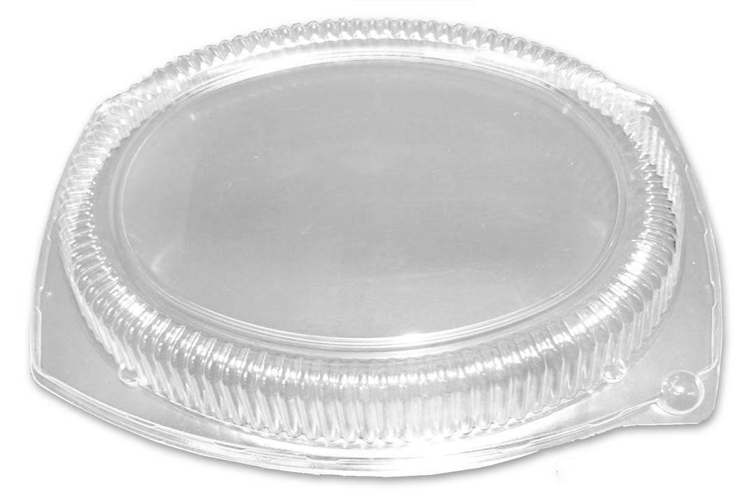 D & W Fine Pack 13X10" Oval Platter Lid-50 Each-50/Box-5/Case