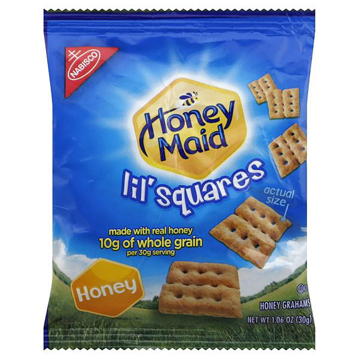 Honey Maid Graham Cracker Little Squares-1.06 oz.-72/Case