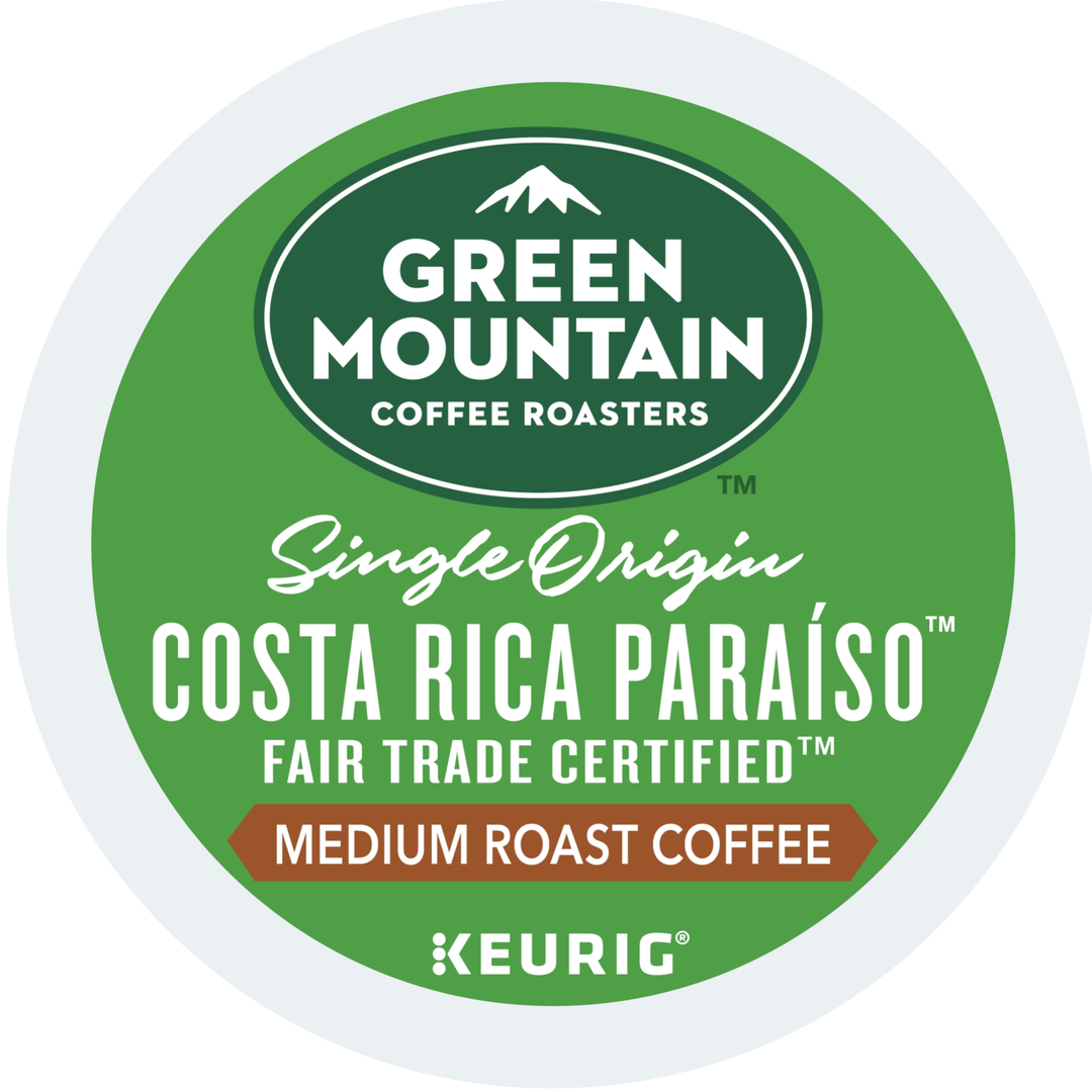 Green Mountain Coffee K-Cup Pod Costa Rica Paraiso-24 Count-4/Case