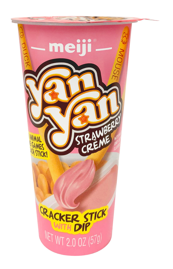 Yan Yan Strawberry-2 oz.-10/Box-8/Case