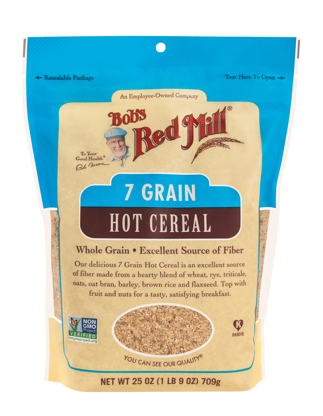 Bob's Red Mill Natural Foods Inc 7 Grain Rolled Cereal-25 oz.-4/Case
