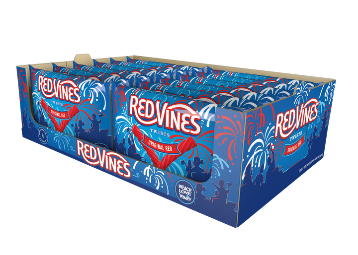 Red Vines Original Red Twists Case/Bag-14 oz.-12/Case