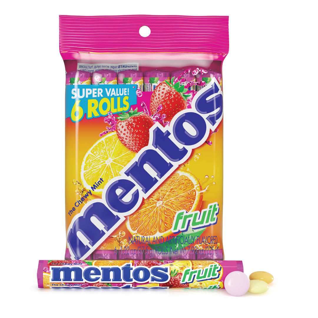 Mentos Fruit Rolls-7.92 oz.-12/Case