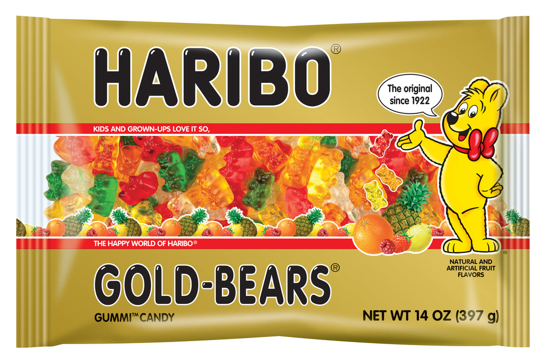 Haribo Goldbears Confectionery Gummy Candy-14 oz.-12/Case