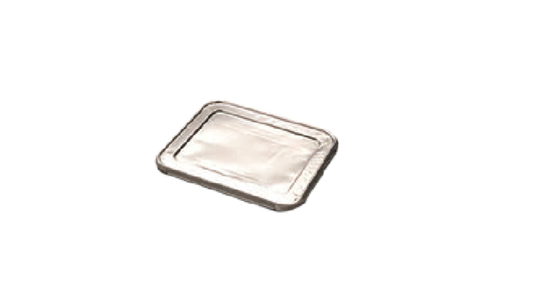 D & W Fine Pack Half Size Steam Table Foil Lid-100 Each-100/Box-1/Case