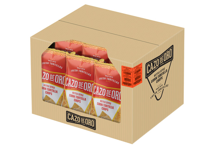Cazo De Oro Box Of Original Tortilla Chips-11 oz.-9/Case