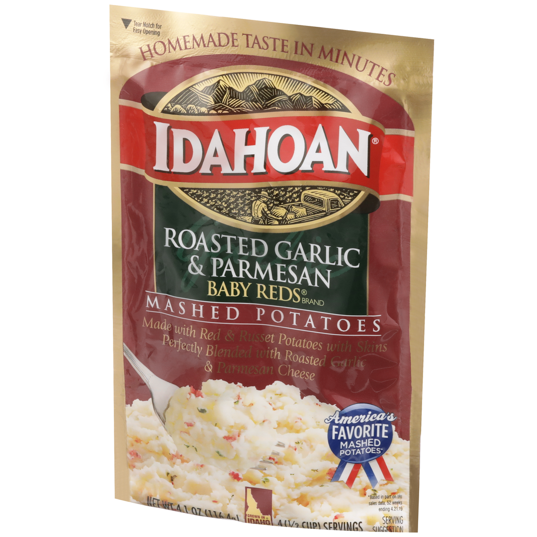 Idahoan Foods Mashed Potatoes Garlic & Parmesan-4.1 oz.-10/Case