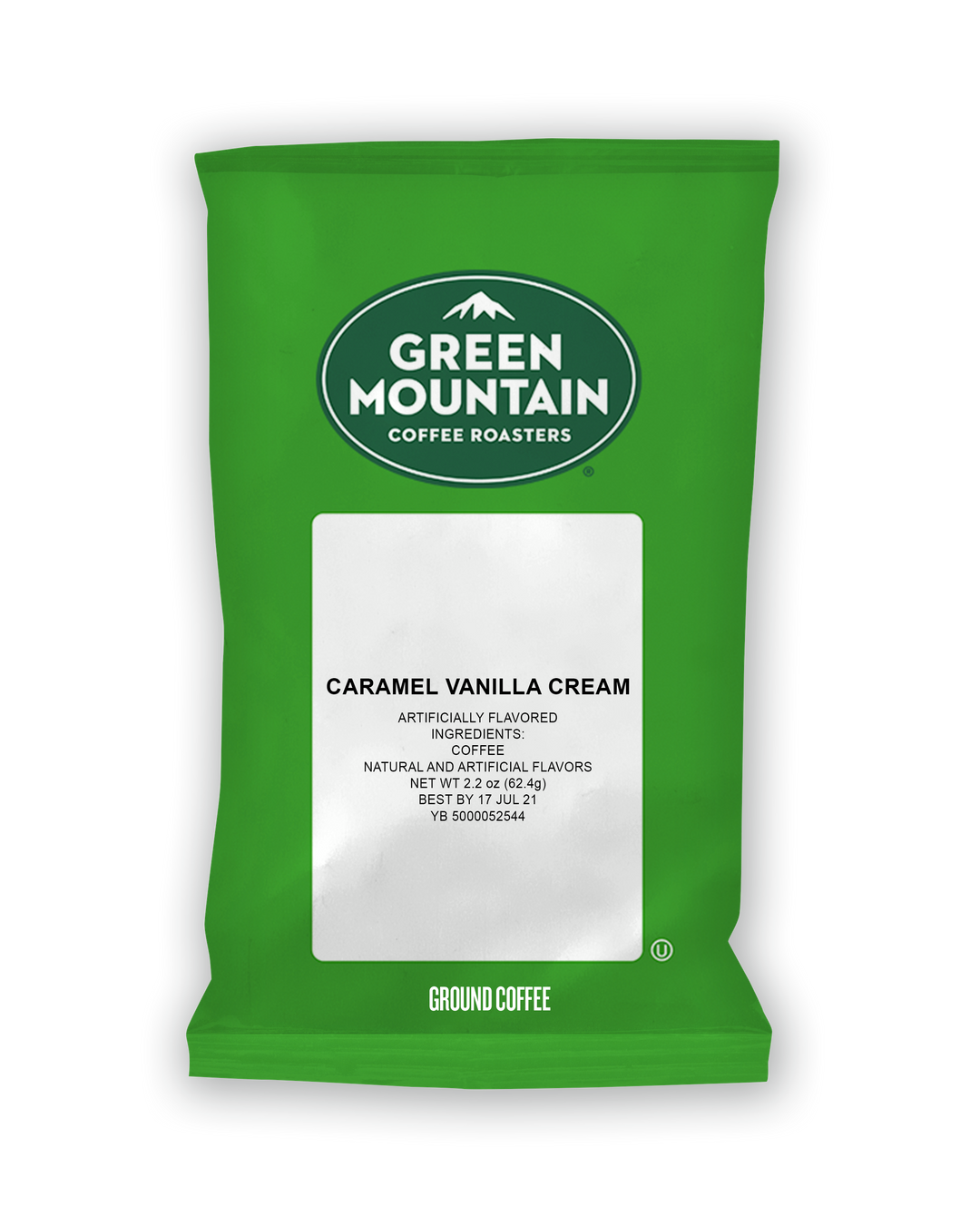 Green Mountain Coffee Ground Caramel Vanilla Cream-50 Each-1/Case
