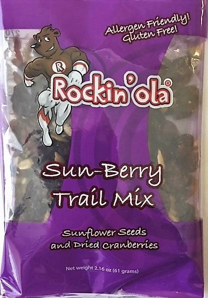 Rockinola Sun Berry Trail Mix-61 Gram-150/Case