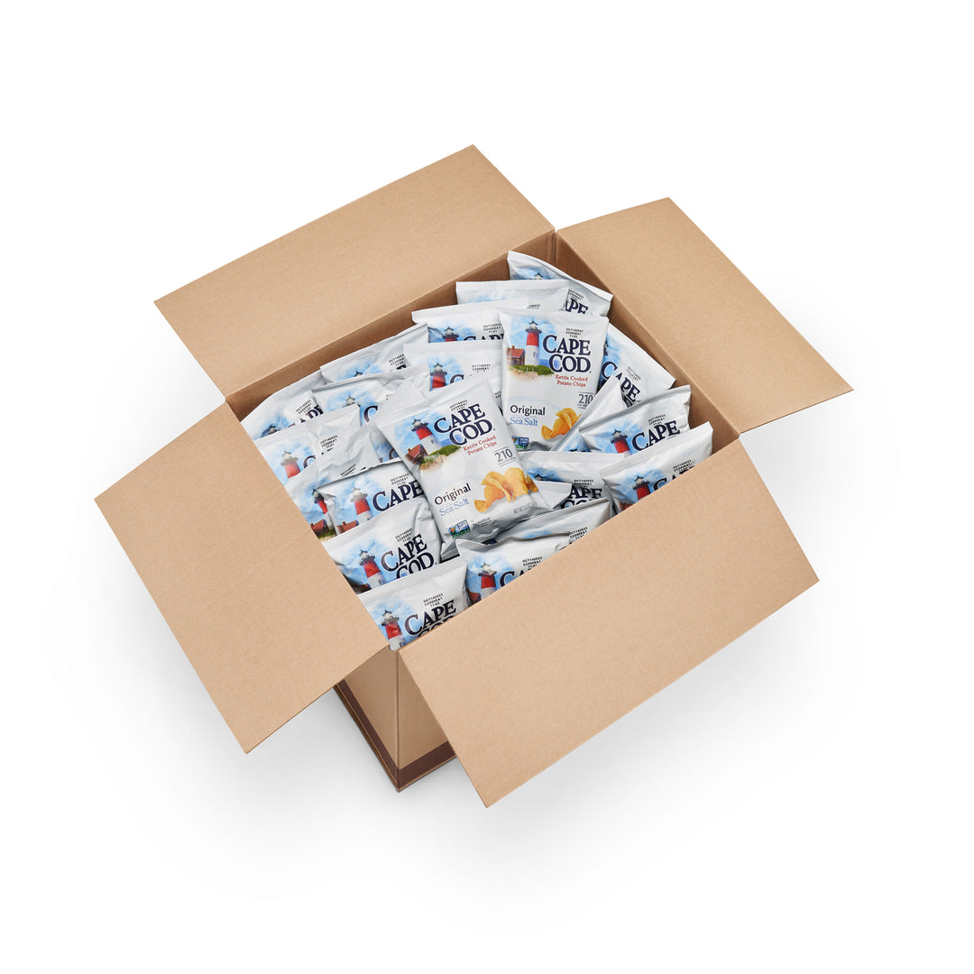 Cape Cod Salted Kettle Chips-1.5 oz.-56/Case