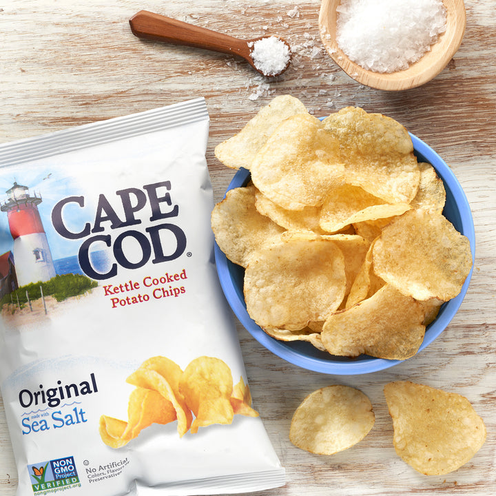Cape Cod Salted Kettle Chips-1.5 oz.-56/Case