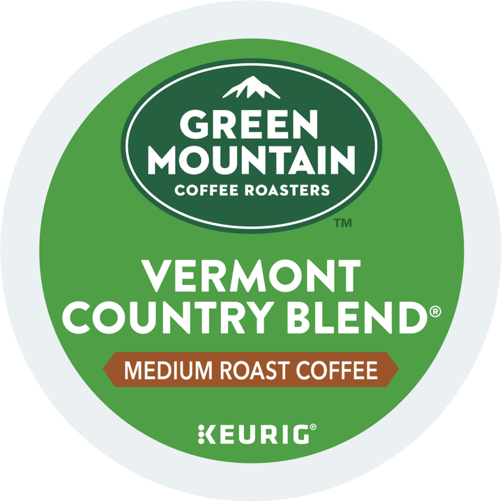Green Mountain Coffee K-Cup Pod Vermont Country Blend-24 Count-4/Case