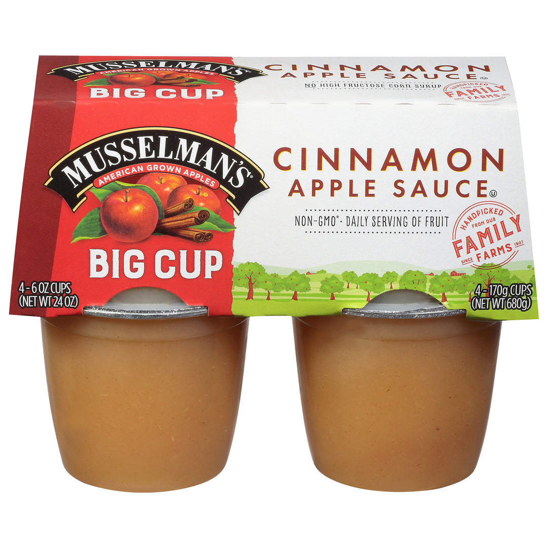 Musselman's Cinnamon Applesauce-24 oz.-12/Case