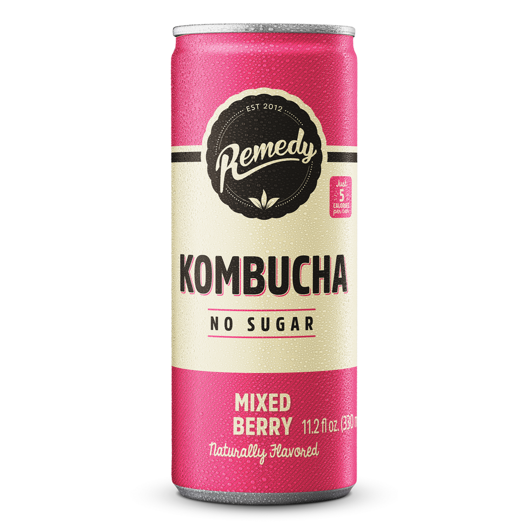 Remedy Kombucha Mixed Berry-11 fl. oz.-12/Case