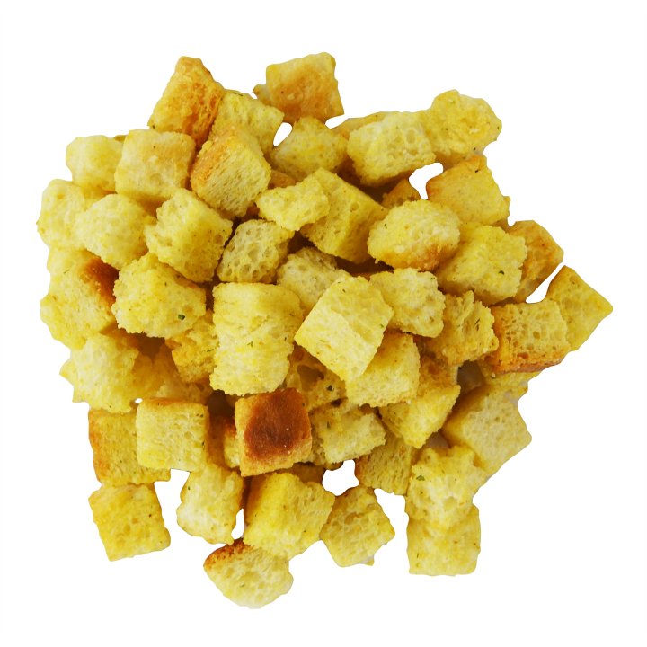 Highland Market Merit Trans Fat Free Cube Crouton Single Serve-0.25 oz.-250/Case