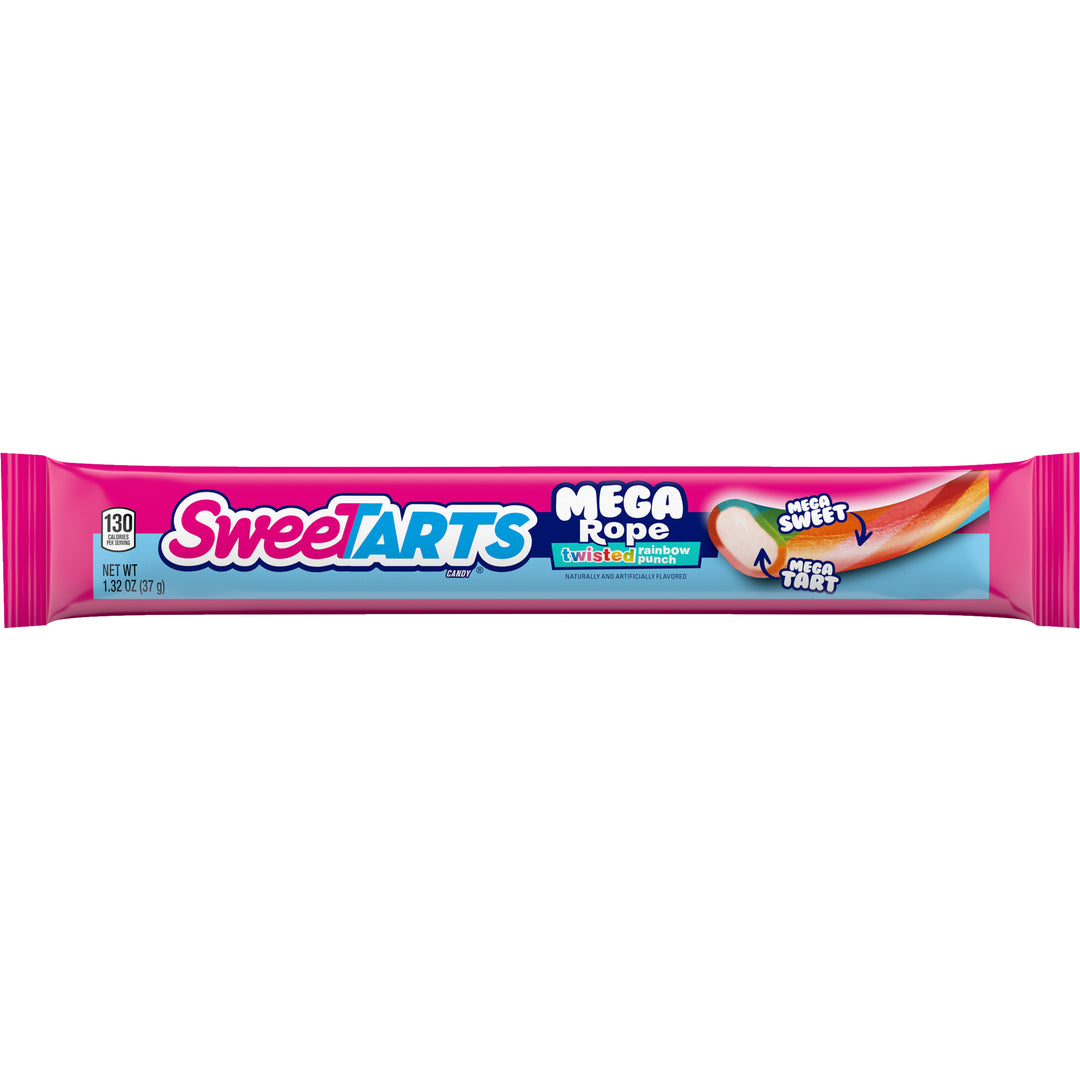 Sweetarts Mega Filleds Package Rope-1.32 oz.-24/Box-12/Case