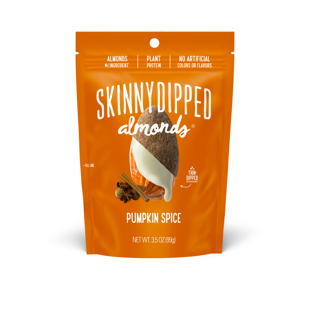 Skinny Dipped Pumpkin Spice Almonds-3.5 oz.-10/Case