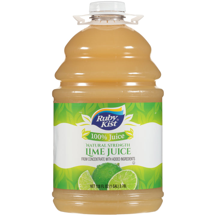 Ruby Kist 100% Lime Juice-128 fl. oz.-4/Case
