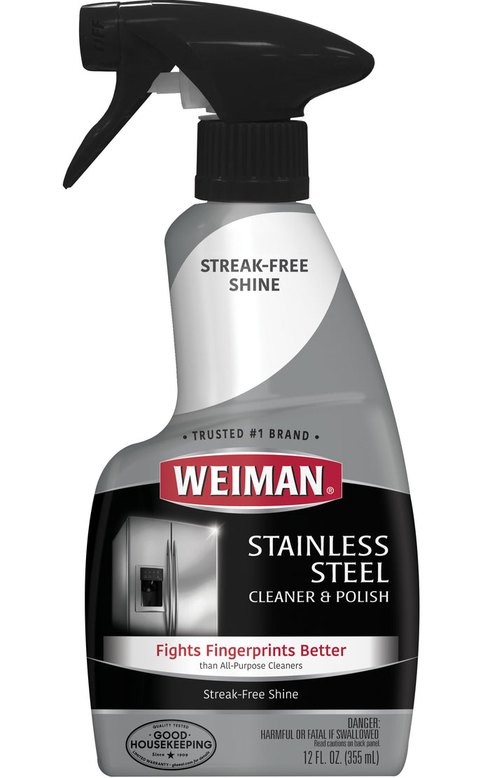 Weiman Products Stainless Steel Clean & Polish-12 fl. oz.-6/Case