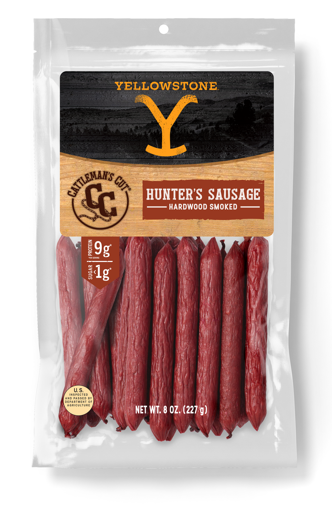 Cattlemen's Cut Yellowstone Hunters Sausage Stick-1 Each-6/Case