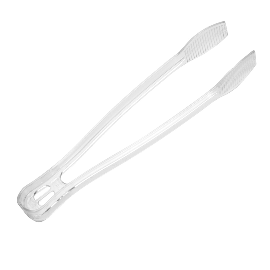 Caterline Tong Small 9 Inch Clear Polystyrene-48 Each-1/Case