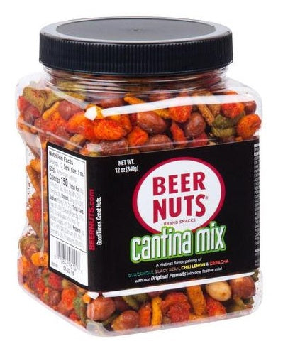 Beer Nuts Beer Nuts Catina Mix Jar-12 oz.-6/Case