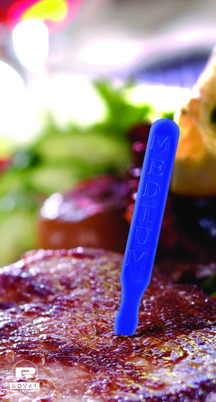 Royal Medium Steak Marker Blue-1000 Each-10/Case
