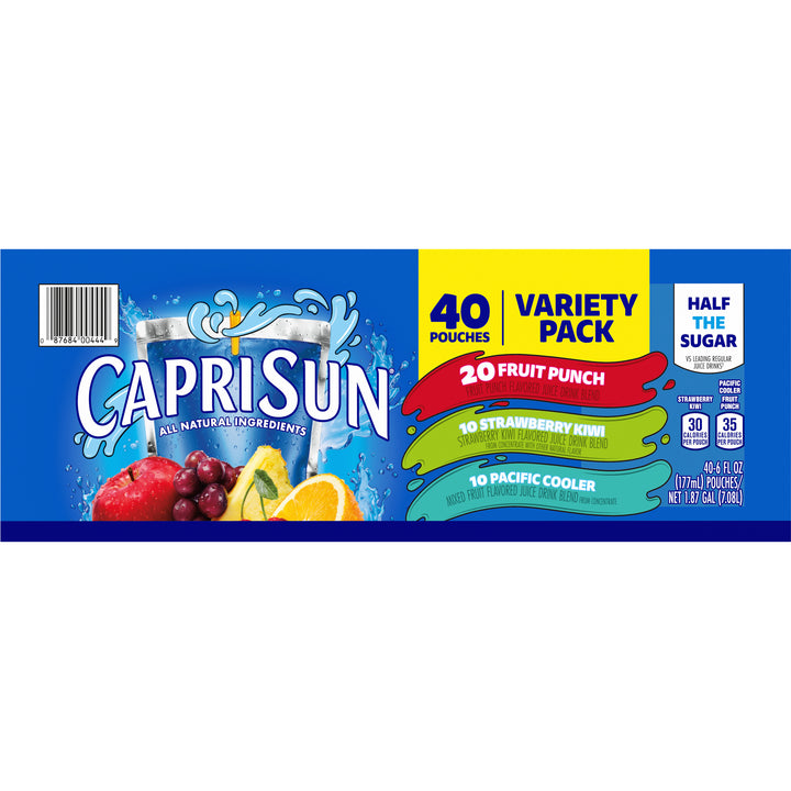 Capri Sun Ready To Drink Variety Pack Soft Drink-4 Count-1/Case