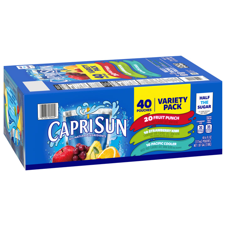 Capri Sun Ready To Drink Variety Pack Soft Drink-4 Count-1/Case