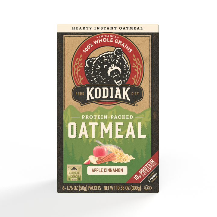Kodiak Cakes Apple Cinnamon Oatmeal-10.58 oz.-6/Case