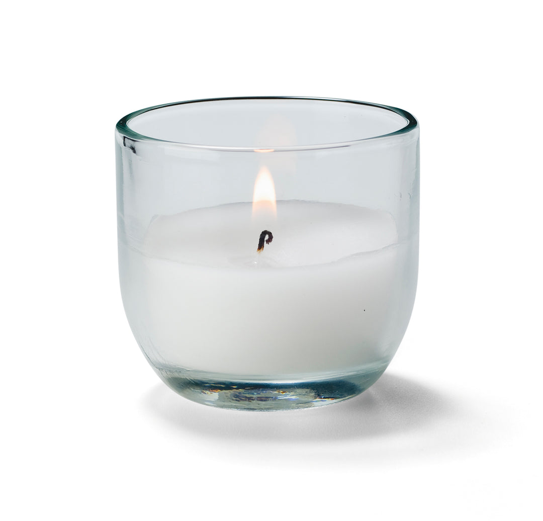 Hollowick Inc. 5 Hour Disposable Candle Clear-48 Each