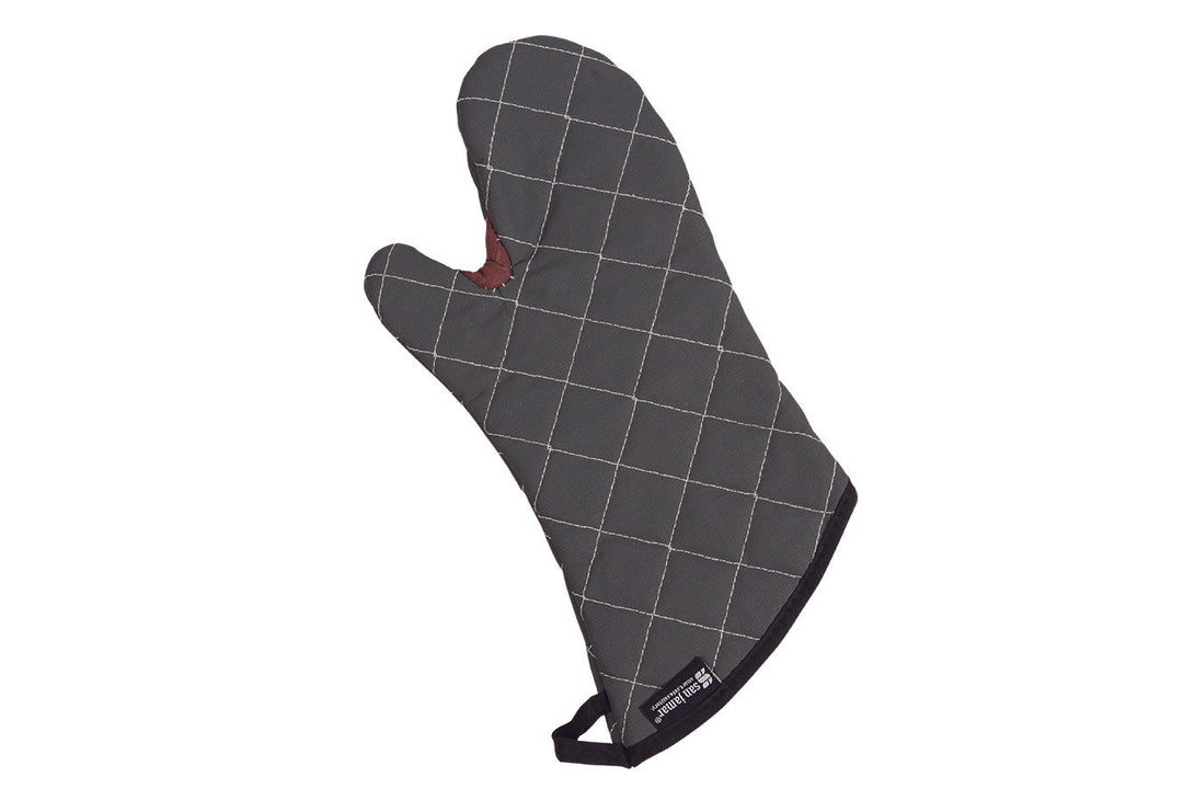 San Jamar Bestguard With Kevlar Webguard Oven Mitt-Protects To 450F-Black-1 Pair-1/Case