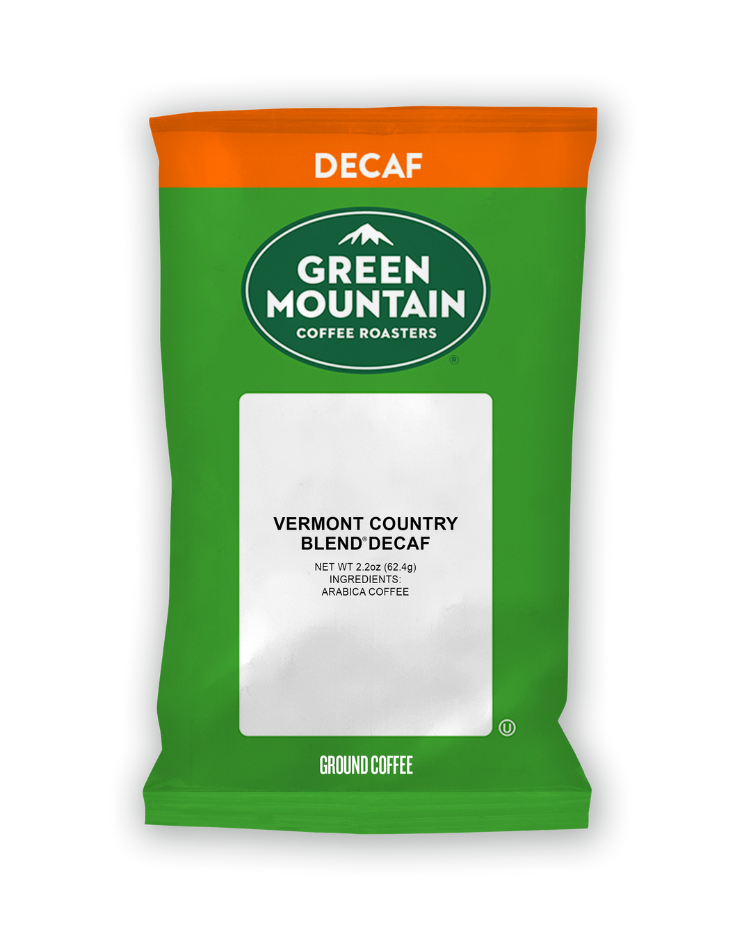 Green Mountain Coffee Ground Vermont Decaf Country Blend-50 Each-1/Case
