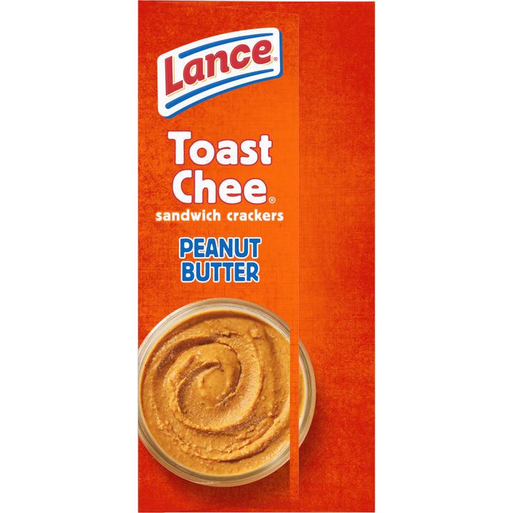 Lance Sandwich Crackers-Toastchee Peanut Butter-6.1 oz.-12/Case