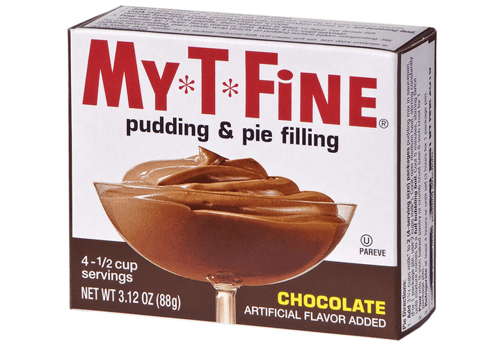 My T Fine Chocolate Pudding & Pie Filling-3.12 oz.-12/Case