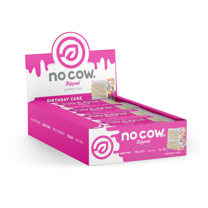 No Cow Birthday Cake Bar-2.12 oz.-12/Box-6/Case