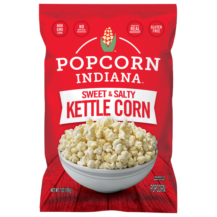 Popcorn Indiana Sweet And Salty Kettle Corn-7 oz.-12/Case