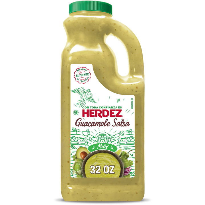 Herdez Mild Guacamole Salsa-32 oz.-4/Case