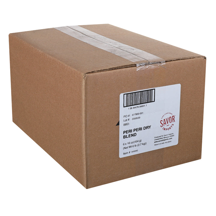 Savor Imports Peri Peri Dry Marinade-16 oz.-6/Case