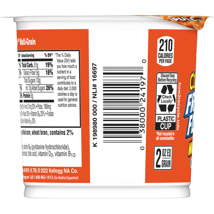 Kellogg's Frosted Flakes Multi Grain Cinnamon Cereal-2.1 oz.-60/Case