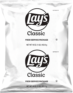 Lay's Classic Potato Chips-16 oz.-8/Case