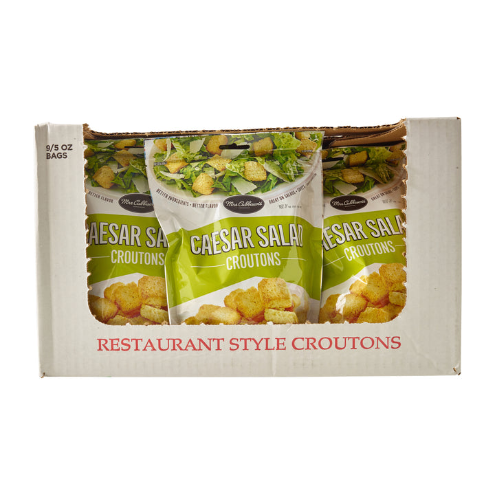 Mrs. Cubbison's Caesar Salad Crouton Bag-5 oz.-9/Case