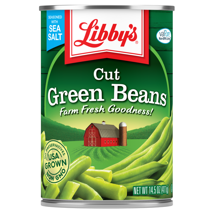 Libby's Cut Green Beans-14.5 oz.-24/Case