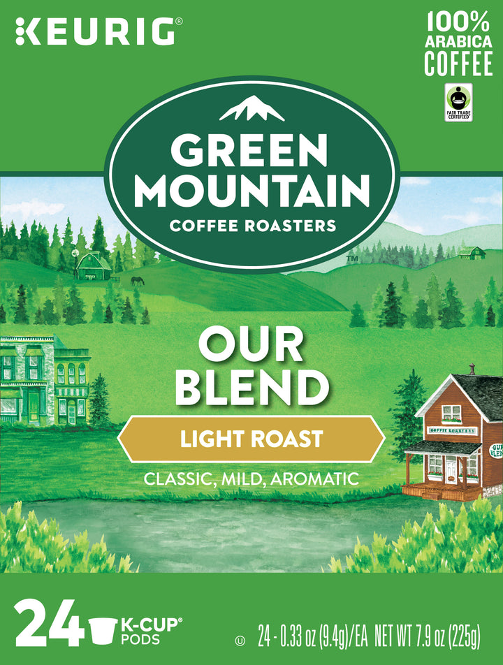 Green Mountain Coffee K-Cup Pod Our Blend-24 Count-4/Case