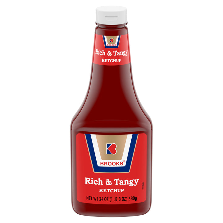 Brooks Tomato Ketchup Bottle-24 oz.-12/Case