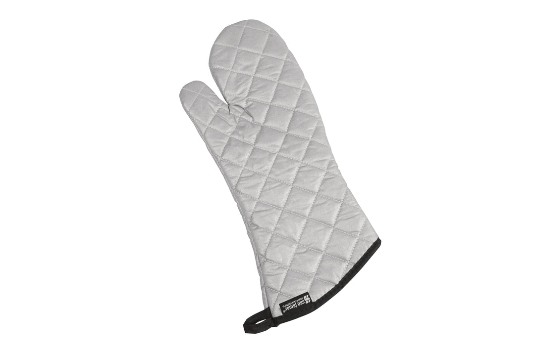 San Jamar Silicone Oven Mitts-Protects To 400F-1 Pair-1/Case