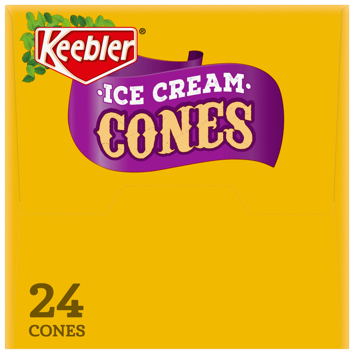 Kb-Ice Cream Cones Ice Cream Cones Box-3 oz.-6/Case