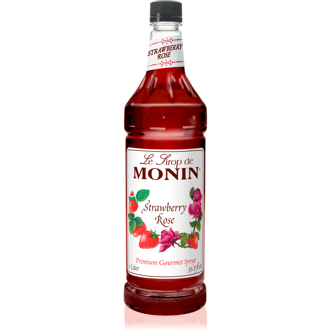 Monin Strawberry Rose-1 L-4/Case