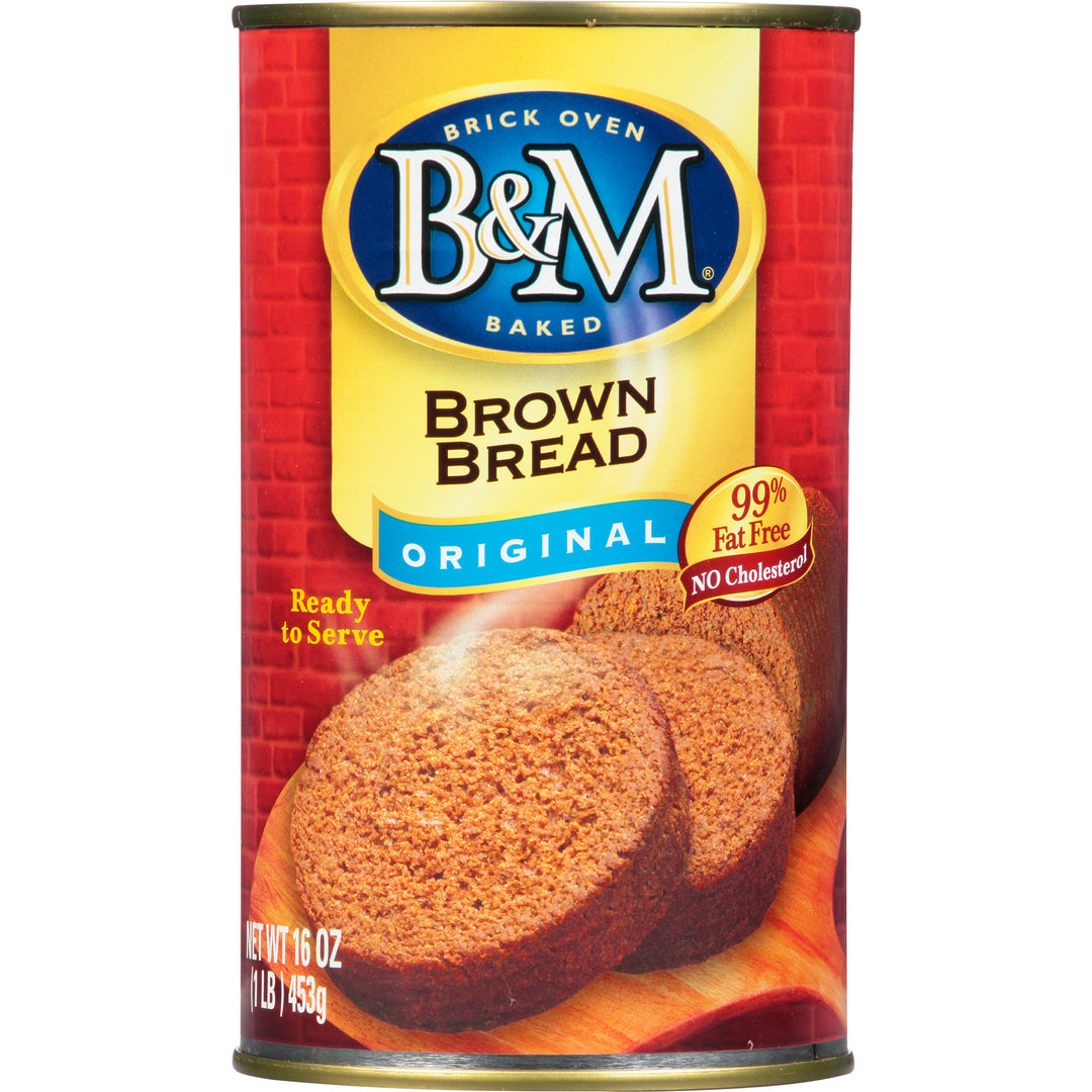 B&M Bread Brown Plain-16 oz.-12/Case